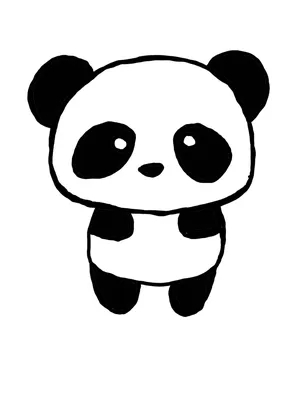 Идеи для срисовки панда с бамбуком легкие (83 фото) » идеи рисунков для  срисовки и картинки в стиле арт - АРТ.КАРТИНКОФ.КЛАБ