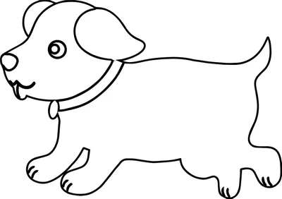 рисунок Мультяшная собака рисованной черно белые линии иллюстрации шаблон  PNG , рисунок собаки, рисунок крыла, рисунок крысы PNG картинки и пнг  рисунок для бесплатной загрузки