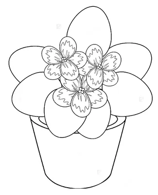 Маленький рисунок для срисовки легкие и красивые цветы (21 шт)