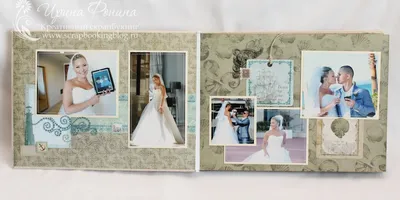 Свадебный скрапбукинг: фотоальбом про свадьбу на море - Креативный  скрапбукинг
