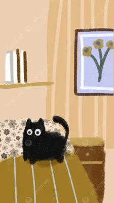кошка телефон обои Фон Обои Изображение для бесплатной загрузки - Pngtree