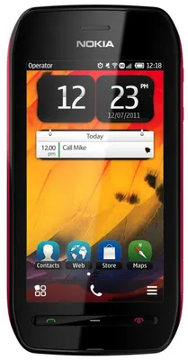 Смартфон Nokia 603 black fuchsia (черный-фуксия) — купить телефон по  выгодной цене в Связном