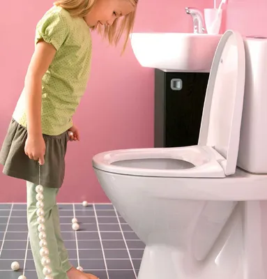 Как правильно ходить в туалет стенд для детей (арт.1084) | Elitclass