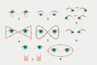 Гимнастика для глаз - 10 лучших упражнений для улучшения зрения «Ochkov.net»