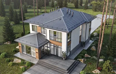 3D визуализация — реалистичный вид запроектированного дома