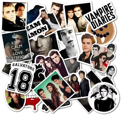 Дневники Вампира / The Vampire Diaries - Наклейки на телефон - Sticker  Universe