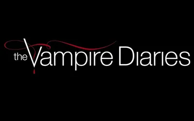 Обои на рабочий стол Надпись * The vampire diaries / Дневники вампира*,  обои для рабочего стола, скачать обои, обои бесплатно