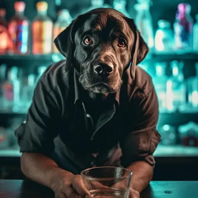 Собака Доберман злой - красивые фото