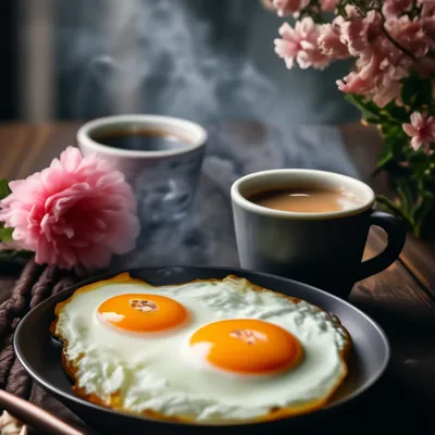 завтрак ручной картридж яичница PNG , доброе утро, питание, хлеб PNG  картинки и пнг PSD рисунок для бесплатной загрузки