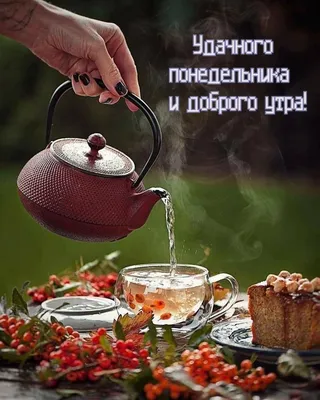 Открытки \"Доброго утра!\" в понедельник (100+)