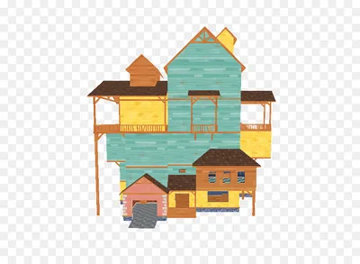 House Cartoon png download - 750*650 - Free Transparent Hello Neighbor png  Download. - CleanPNG / KissPNG