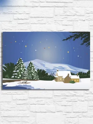 Рисунок Домик зимой №18616 - «Мир глазами детей!» (01.12.2023 - 16:10)