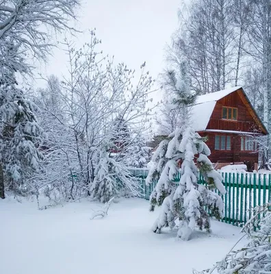 Деревенский домик зимой из кратона | DIY Hobby | Дзен