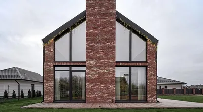 Дома из кирпича — Варианты фасадов и дизайна от Поревит