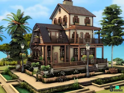 Sims 4 Конкурс, Лучшая архитектура и дизайн дома - Page 6 - GoHa.Ru