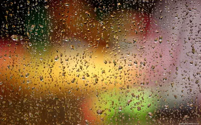 Фотография сквозь стекло в дождь, как бы не было банально | Пикабу