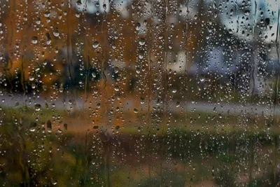 Дождь за окном. Капли дождя на …» — создано в Шедевруме