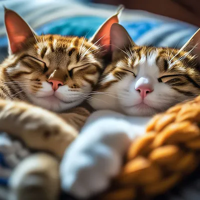 Две кошки рисунок - 39 фото