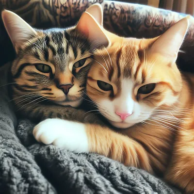 Как подружить и правильно познакомить двух кошек в квартире