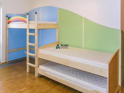 Комнаты для девочек двухэтажная кровать (Большой выбор фото) -  fotodekormebel.ru