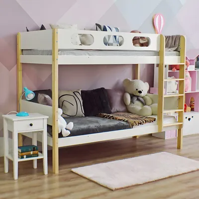 Двухъярусная детская кровать Гарри Поттер с расширенным нижним спальным  местом