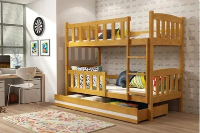 Детская двухъярусная кровать Дуэт купить по цене 26 500 руб. с доставкой по  Москве — интернет-маркет RestMebel