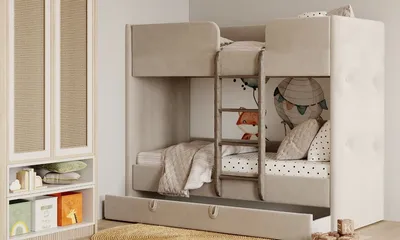 Двухъярусная детская кровать на заказ - Детский Интерьер