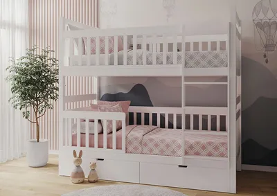 Вариант 9 Двухъярусная кровать \"Соня\" с прямой лестницей – купить в Москве  | Интернет-магазин мебели «Мебельград»