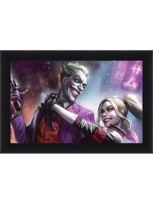 И Плакат и Постер Харли Квинн (Harley Quinn) и Джокер (Joker)