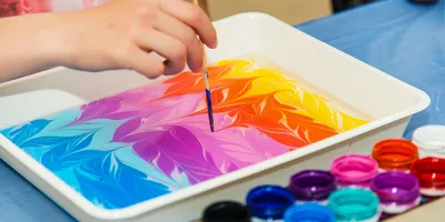 Эбру: Какими красками рисуют на воде
