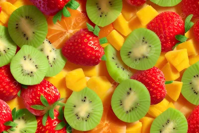 Картина на холсте Еда фрукты ягоды на кухню интерьер 3-9 70х100 см - купить  по низкой цене в интернет-магазине OZON (1136887038)