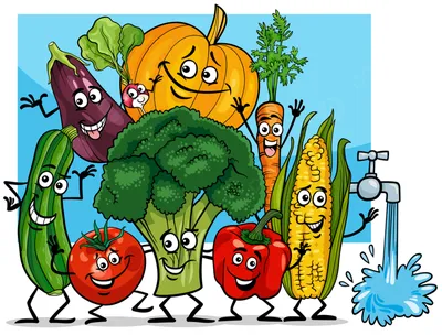 Овощной мультяшный рисунок, мультяшный лук томатный овощи,  мультипликационный персонаж, еда, лист png | Klipartz