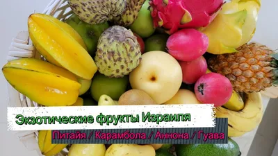 Экзотические фрукты купить в Москве | Фруктовый рай