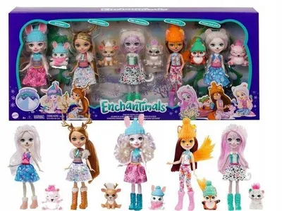Куколка Enchantimals с питомцем Mattel GYJ11 купить в по цене 1 988 руб.,  фото, отзывы