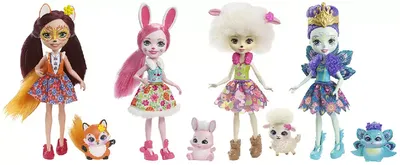 Кукла базовая Enchantimals с питомцем Enchantimals 53983755 купить в  интернет-магазине Wildberries