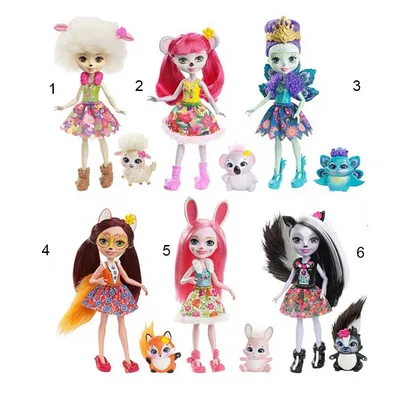Кукла Enchantimals Паолина Пегасус и Вингли GYJ03 купить по цене 999 ₽ в  интернет-магазине Детский мир