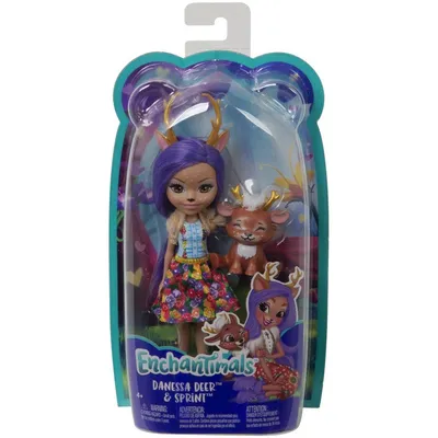 Кукла Enchantimals Стария Морская звезда и Бими HCF69 купить по цене 999 ₽  в интернет-магазине Детский мир