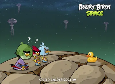 Птицы в космосе - Angry Birds - YouLoveIt.ru