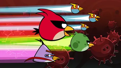 Angry Birds отправляется в космос