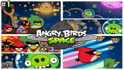 Angry Birds Space lp #1 Планета PIG BANG, Вторжение Свиней и Птицы на  страже Яиц! - YouTube