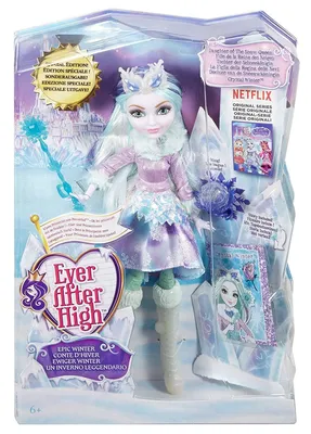 Кукла из серии Ever After High Заколдованная зима - Снежная фея Вероникуб  от Mattel, DNR65-DNR63 - купить в интернет-магазине ToyWay
