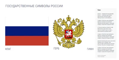 Государственные символы Российской Федерации - Гимназия №23 г.Владимира