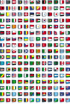 Векторные 3D флаги стран мира в формате ai — Abali.ru