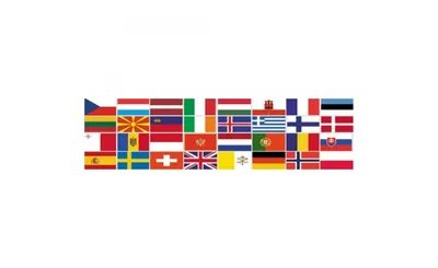 Плакат «Государственные флаги стран мира» Размер 57×88 см 1968. СССР. Лот  №3686. Аукцион №264. – ANUMIS