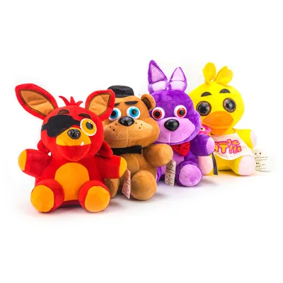 FNAF Пять ночей у Фредди Бонни Фокси Фредди Чика игрушки для детей 8 шт -  купить с доставкой по выгодным ценам в интернет-магазине OZON (1278820657)