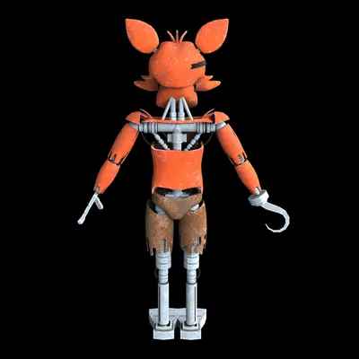 Фокси подвижная фигурка ФНАФ (Foxy FNAF) Central Place 86260765 купить в  интернет-магазине Wildberries