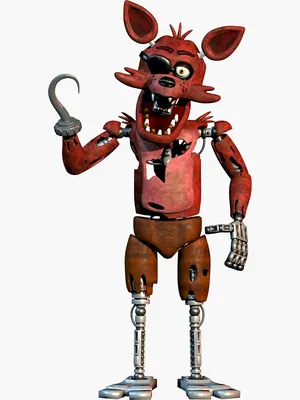 Фокси подвижная фигурка ФНАФ (Foxy FNAF) Central Place 86260765 купить в  интернет-магазине Wildberries