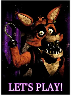 FNAF Foxy\" Sticker for Sale by ChocolateColors | Redbubble