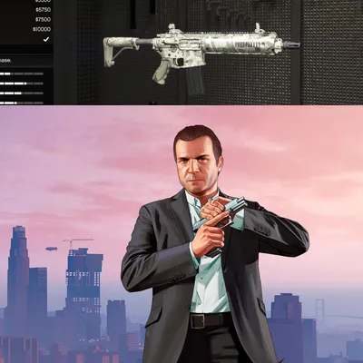 В GTA 5 появятся скины для оружия с отсылками на Тревора, Майкла и Франклина  | CQ - игровые новости, косплей, киберспорт | Дзен