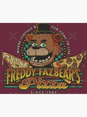 Five Nights at Freddy's Freddy Fazbear's Pizza Place Holographic Vinyl  Sticker - Etsy